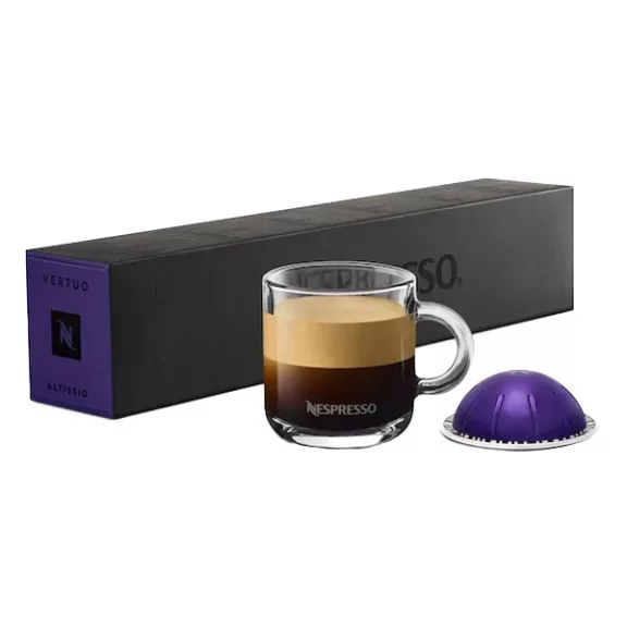Kávékapszula NESPRESSO Vertuo Espresso Altissio 10 darabos Kávékapszula NESPRESSO Vertuo Espresso Altissio 10 darabos