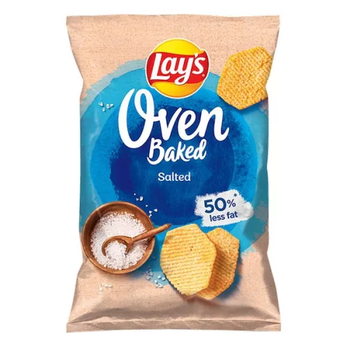 Burgonyachips LAY'S Oven Baked sós 55 g