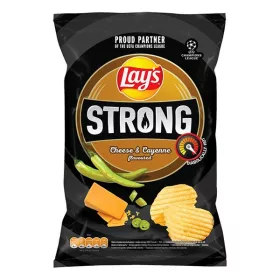 Burgonyachips LAY'S Strong cayenne borsos-sajtos 120 g
