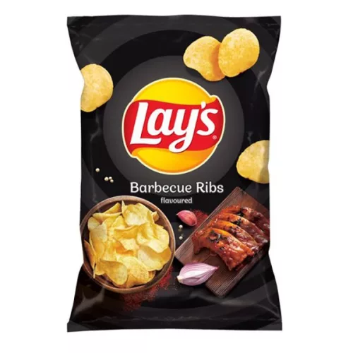 Burgonyachips LAY'S barbecue oldalas 130 g
