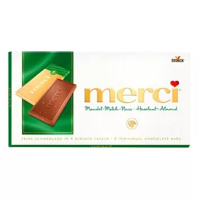 Csokoládé MERCI Mandulás-Mogyorós 100 g