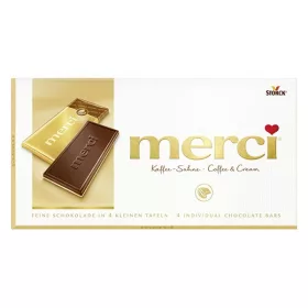 Csokoládé MERCI Kávés-Tejszínes 100 g