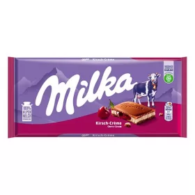 Csokoládé MILKA Meggyes-Krémtöltelékes 100 g