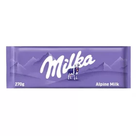 Csokoládé MILKA Alpesi tejcsokoládés 250 g