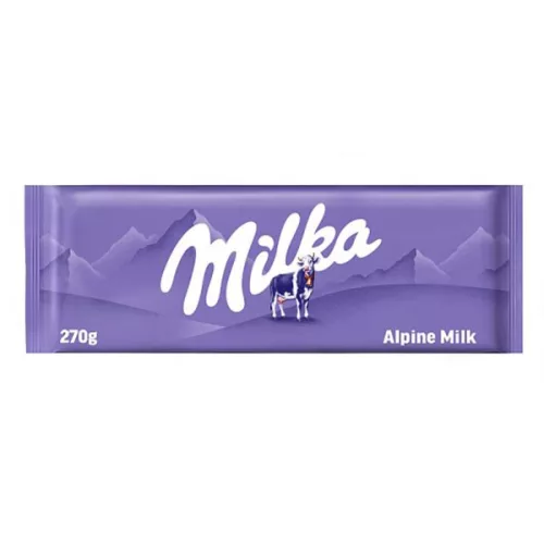 Csokoládé MILKA Alpesi tejcsokoládés 250 g
