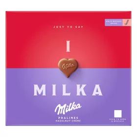 Csokoládé MILKA ILoveMilka mogyorókrémes 110 g