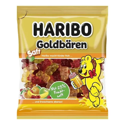 Gumicukor HARIBO Saft Goldbären 85 g