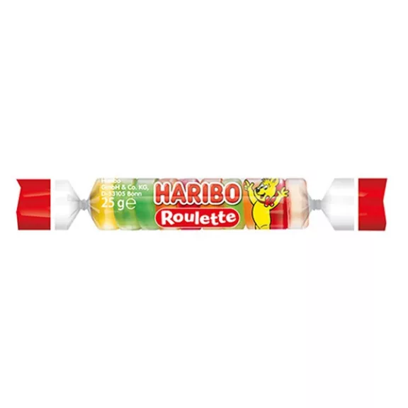 Gumicukor HARIBO Roulette 25 g Gumicukor HARIBO Roulette 25 g