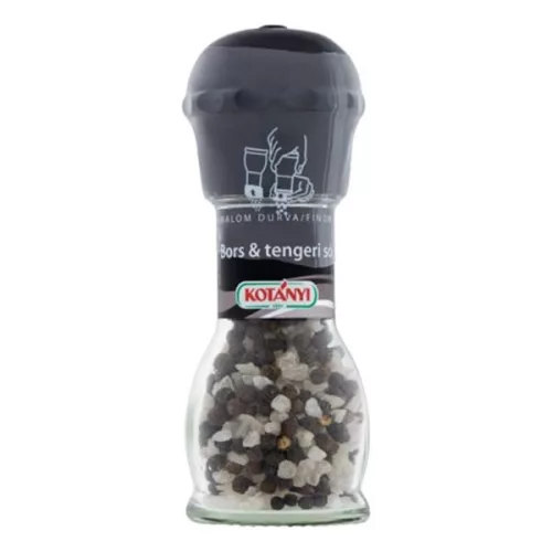 Fűszermalom KOTÁNYI bors és tengeri só 65 g