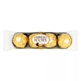 Csokoládé FERRERO Rocher 4 darabos 50 g