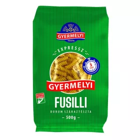 Száraztészta fusilli GYERMELYI Expressz durum 500 g