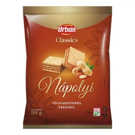 Töltött ostya URBAN Classic földimogyorós 180 g