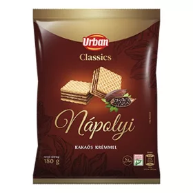Töltött ostya URBAN Classic kakaós 180 g