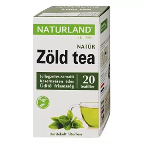 Zöld tea NATURLAND 20 filter/doboz