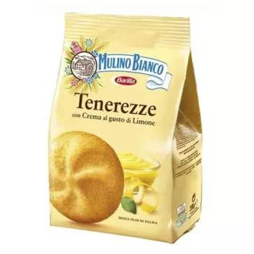 Keksz MULINO BIANCO Tenerezze citromkrémmel töltött 200 g