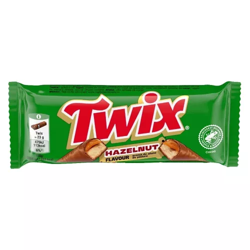 Csokoládé TWIX mogyorós 46 g