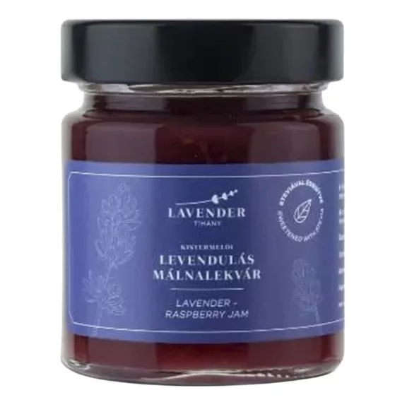 Lekvár LAVENDER TIHANY málna eritrittel 220 ml Lekvár LAVENDER TIHANY málna eritrittel 220 ml