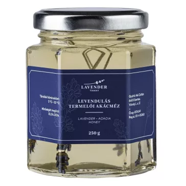 Akácméz LAVENDER TIHANY levendulás 250 g
