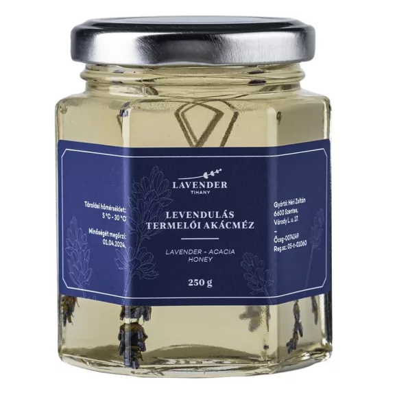 Akácméz LAVENDER TIHANY levendulás 250 g Akácméz LAVENDER TIHANY levendulás 250 g