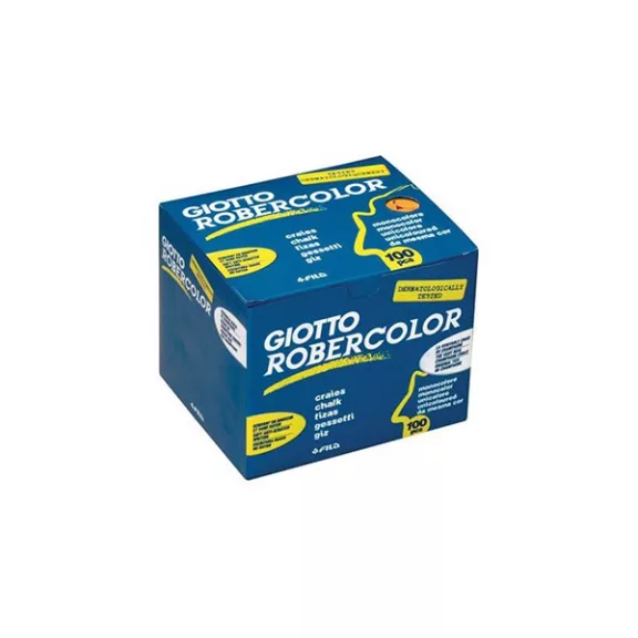 Táblakréta GIOTTO Robercolor színes kerek 100 darabos piros Táblakréta GIOTTO Robercolor színes kerek 100 darabos piros
