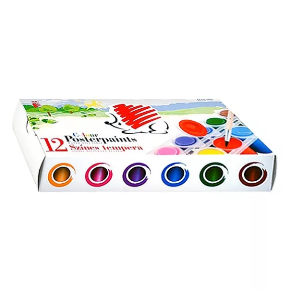 Tempera ICO Süni tégelyes 12 darabos 25 ml Tempera ICO Süni tégelyes 12 darabos 25 ml