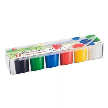 Tempera ICO Süni tégelyes 6 darabos 25 ml