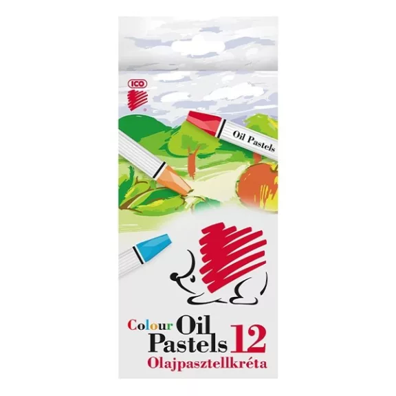 Olajpasztell ICO Süni színes 12 darabos Olajpasztell ICO Süni színes 12 darabos