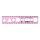 Sablon vonalzó OPTIMA pink 20cm