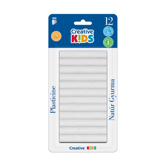 Gyurma ICO Creative Kids natúr 165 g 12 darabos Gyurma ICO Creative Kids natúr 165 g 12 darabos