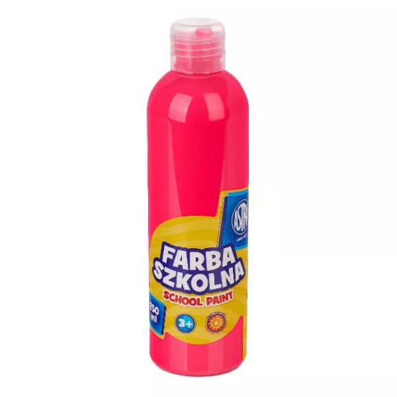 Tempera ASTRA 250 ml fluo pink Tempera ASTRA 250 ml fluo pink