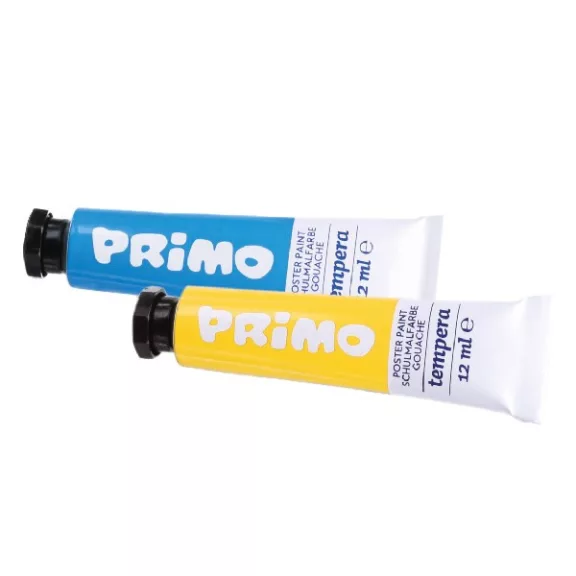 Tempera PRIMO vegyes színek 12 ml 5 darabos Tempera PRIMO vegyes színek 12 ml 5 darabos