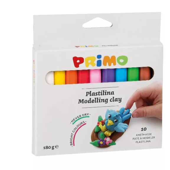 Gyurma PRIMO színes 10 szín/készlet Gyurma PRIMO színes 10 szín/készlet