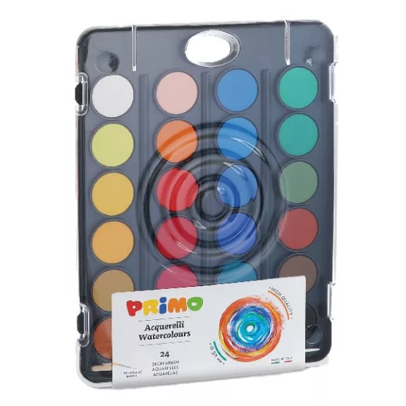 Vízfesték PRIMO 30 mm 24 darabos Vízfesték PRIMO 30 mm 24 darabos