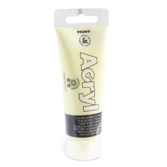 Akrilfesték PRIMO 75 ml világos sárga Akrilfesték PRIMO 75 ml világos sárga