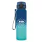 Kulacs ARS UNA műanyag matt BPA-mentes ombre 600 ml Dark sea
