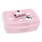 Uzsonnás doboz ARS UNA Think Pink műanyag 165x135x60 mm