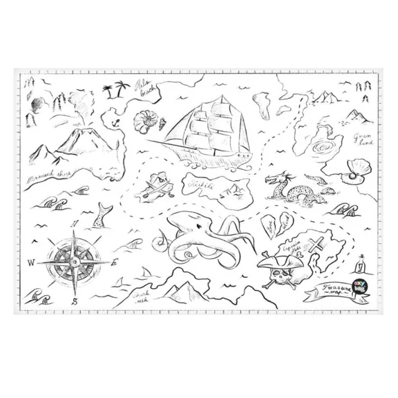 Könyökalátét OXY PP 58x38 cm Pirate Könyökalátét OXY PP 58x38 cm Pirate