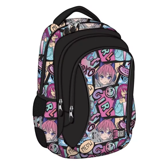 LICENSE Hátizsák Manga Girl Anatómiai kerekített LICENSE Hátizsák Manga Girl Anatómiai kerekített
