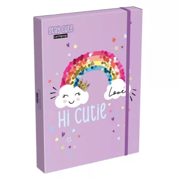 Füzetbox LIZZYSULI A/4 Lollipop Stay Cute