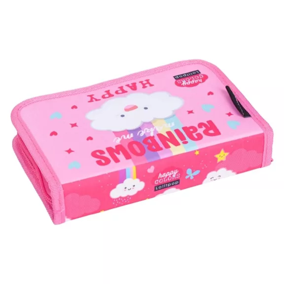 Tolltartó LIZZYSULI 2 klapnis üres varrott Lollipop Rainbow Tolltartó LIZZYSULI 2 klapnis üres varrott Lollipop Rainbow