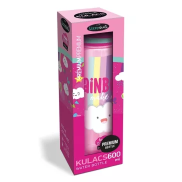 Kulacs LIZZYSULI műanyag 600 ml Lollipop Rainbow