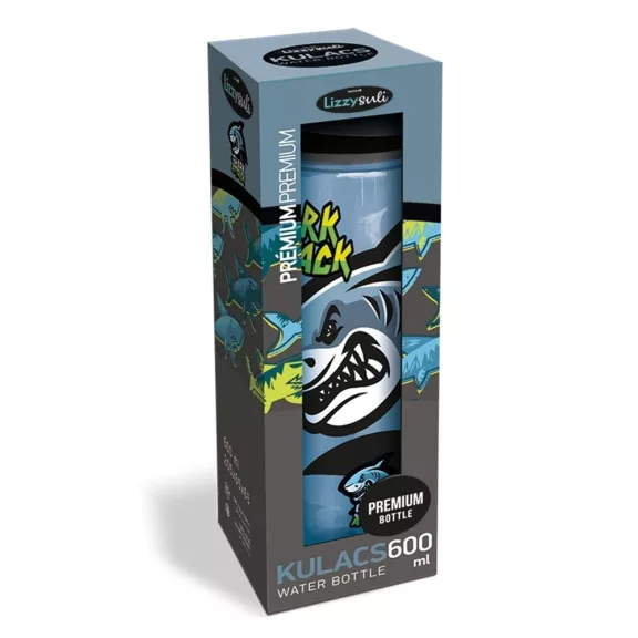 Kulacs LIZZYSULI műanyag 600 ml Shark Attack Kulacs LIZZYSULI műanyag 600 ml Shark Attack