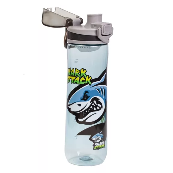 Kulacs LIZZYSULI műanyag 600 ml Shark Attack Kulacs LIZZYSULI műanyag 600 ml Shark Attack