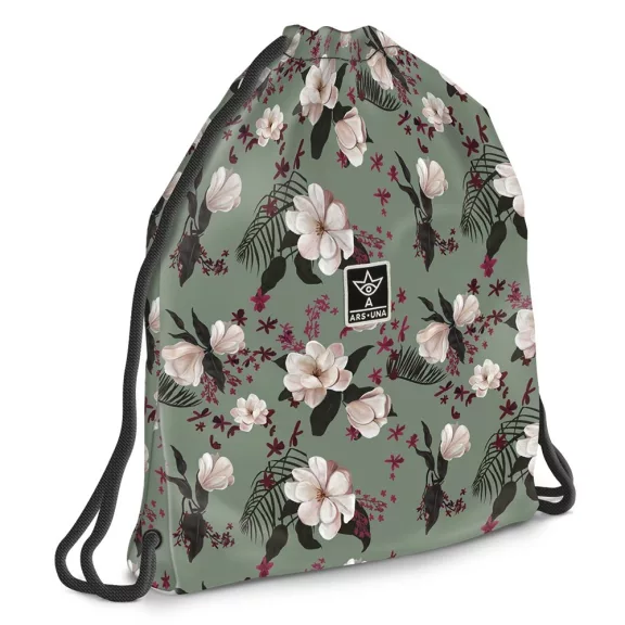 Tornazsák ARS UNA tinédzser Flowery Green 5535 Tornazsák ARS UNA tinédzser Flowery Green 5535