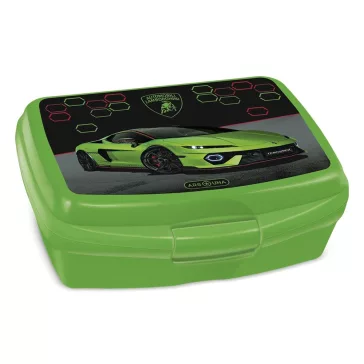   Uzsonnás doboz ARS UNA Lamborghini 5522 műanyag BPA mentes 165x135x60 mm