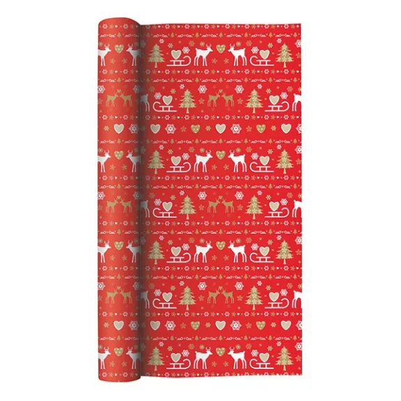 Díszcsomagoló CREATIVE tekercses 70x200 cm 50 tekercs/doboz karácsonyi vegyes mintákkal Kids Díszcsomagoló CREATIVE tekercses 70x200 cm 50 tekercs/doboz karácsonyi vegyes mintákkal Kids