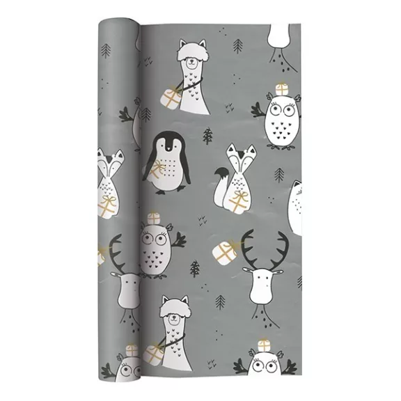 Díszcsomagoló CREATIVE tekercses 70x200 cm 50 tekercs/doboz karácsonyi vegyes mintákkal Kids Díszcsomagoló CREATIVE tekercses 70x200 cm 50 tekercs/doboz karácsonyi vegyes mintákkal Kids