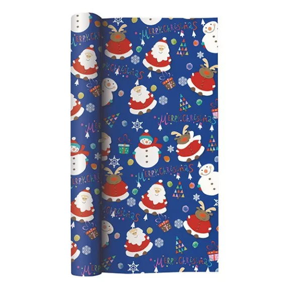 Díszcsomagoló CREATIVE tekercses 70x200 cm 50 tekercs/doboz karácsonyi vegyes mintákkal Kids Díszcsomagoló CREATIVE tekercses 70x200 cm 50 tekercs/doboz karácsonyi vegyes mintákkal Kids
