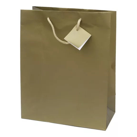 Dísztasak CREATIVE Special Simple M 18x23x10 cm egyszínű arany zsinórfüles Dísztasak CREATIVE Special Simple M 18x23x10 cm egyszínű arany zsinórfüles
