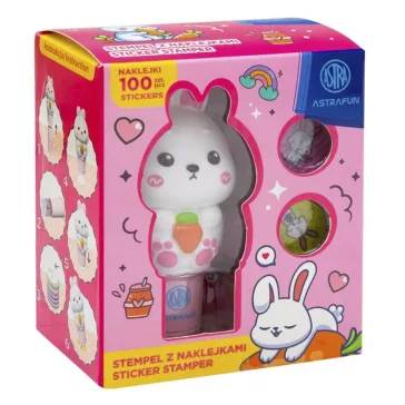   Matrica bélyegző ASTRA FUN 100 újrahasználható matrica Bunny